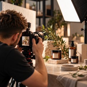 Fotografowanie produktów w profesjonalnym studio